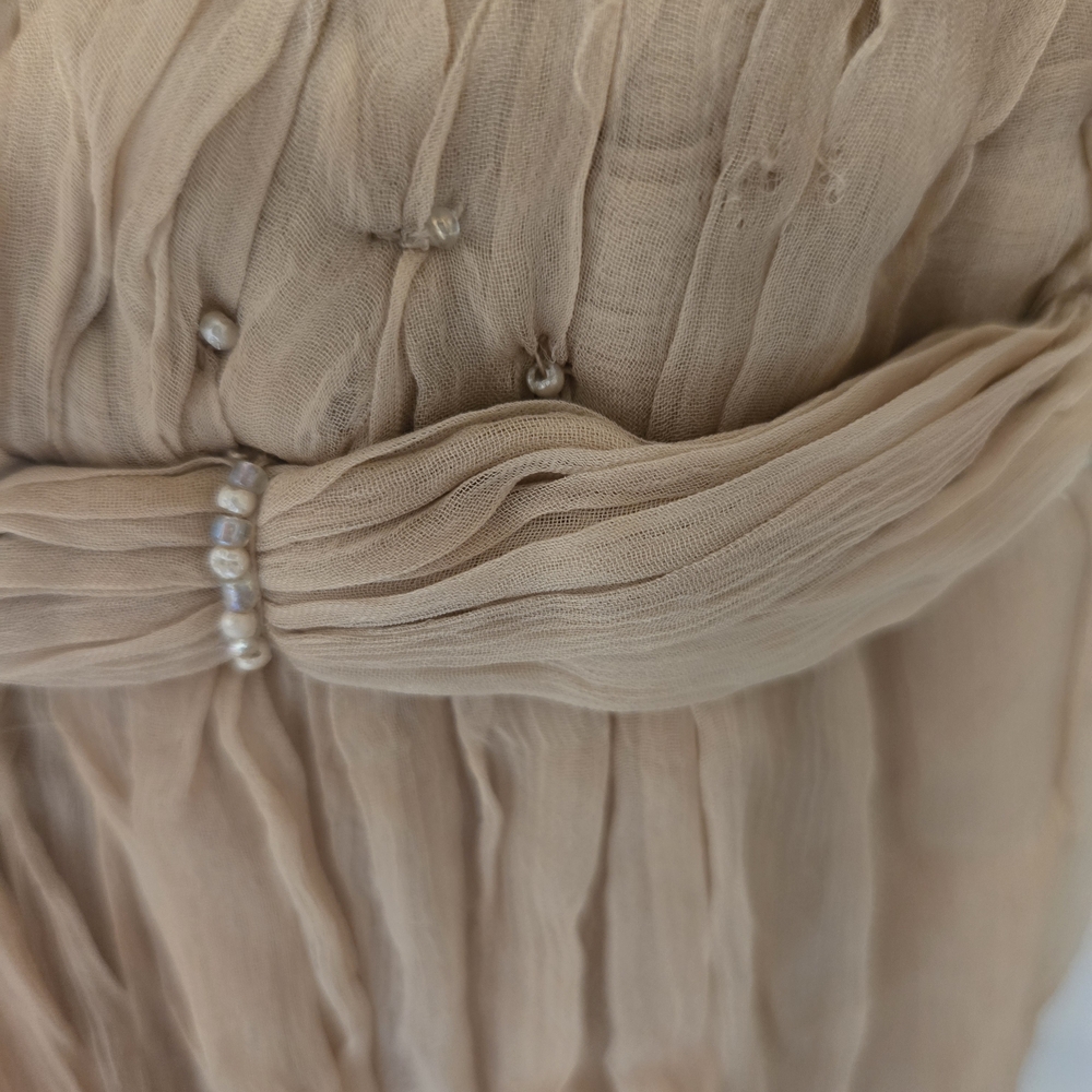 Beaded Midi Grecian Dress XS - Picture 13 of 15